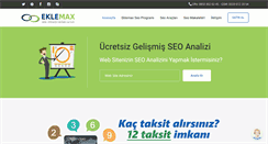 Desktop Screenshot of eklemax.com